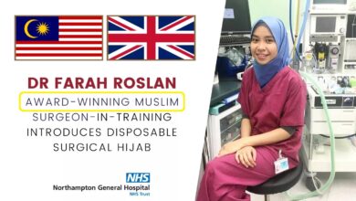 Muslim Doctor Farah Roslan invents disposable hijab
