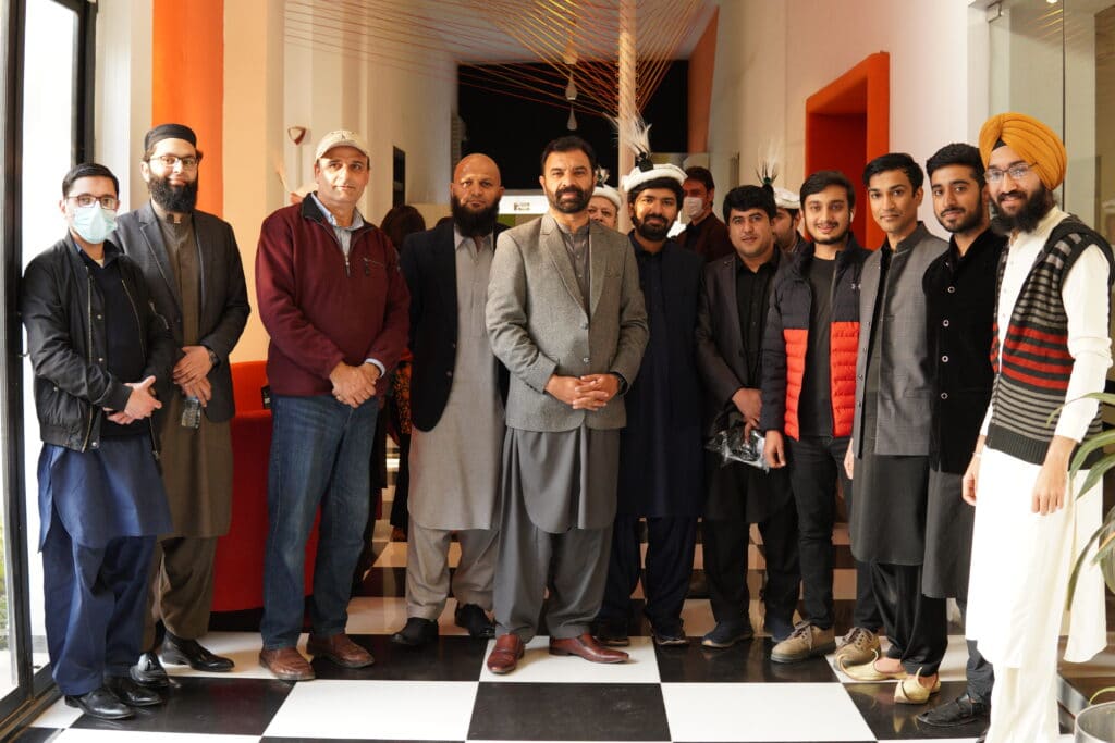 Ejad Labs Team with I.T Minister KP